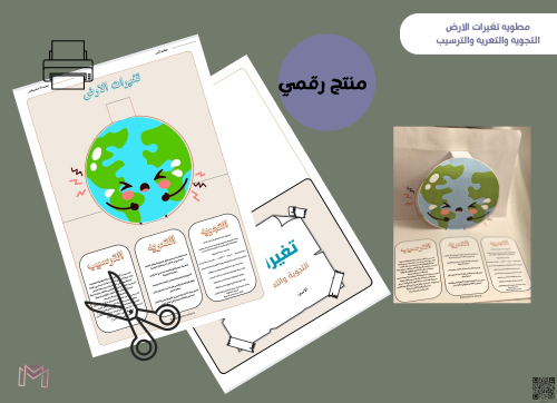 مطوية التجوية والتعريه والترسيب) pdf - ثالث ابتدائ...