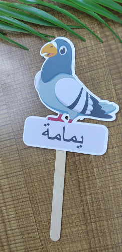 توزيعه لحرف الياء مع التعبئه