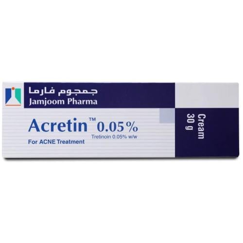 كريم أكرتين لعلاج حب الشباب (تريتينوين 0.05%) من ج...