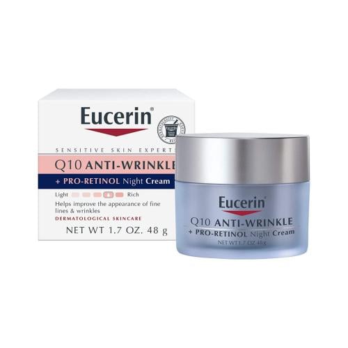 يوسيرين كريم ليلي للوجه Q10 مضاد للتجاعيد - 48 جرا...