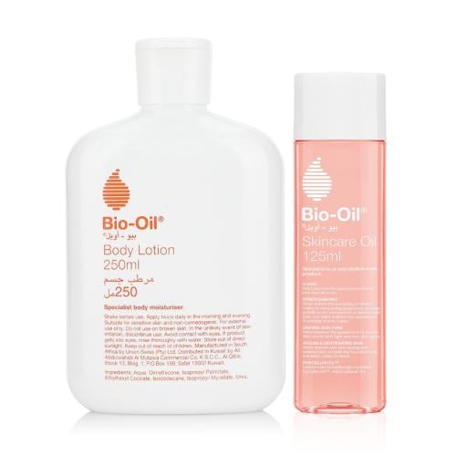 مجموعة زيت ولوشن بيو أويل للعناية بالبشرة