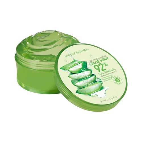 نيتشر ريبابليك جل الألوفيرا المهدئ 92٪ - 300 مل