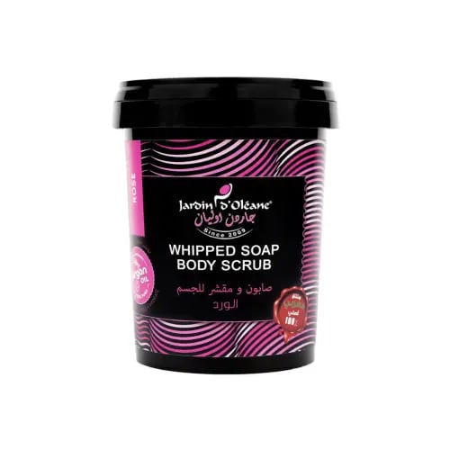 صابون ومقشر الجسم المخفوق بالورد Jardin D’Oléane –...