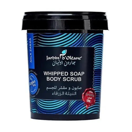 صابون ومقشر الجسم المخفوق بالنيلة الزرقاء Jardin D...