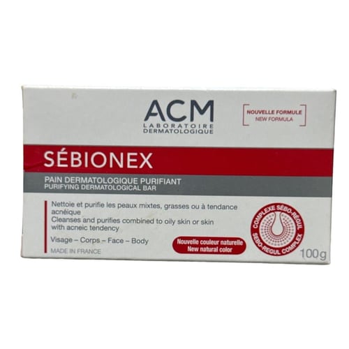 اي سى ام صابونة acm منظف للبشرة الدهنية 100 جرام a...