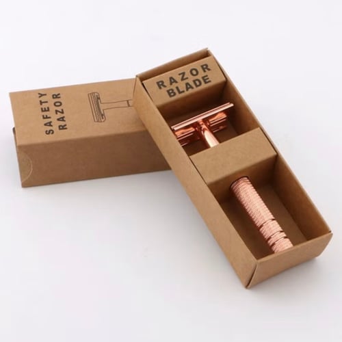 طقم شفرات حلاقة أمنة مزدوجة الحواف للرجال والنساء...