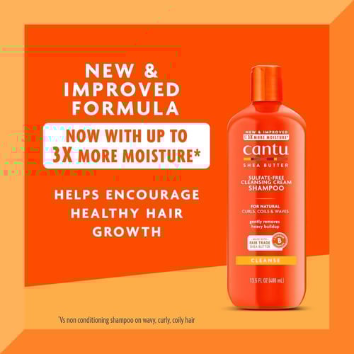 شامبو كريم منظف خالي من السلفات بزبدة الشيا للشعر...