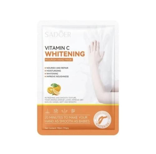 قناع تفتيح اليدين بفيتامين C من سادور – ماسك ترطيب...