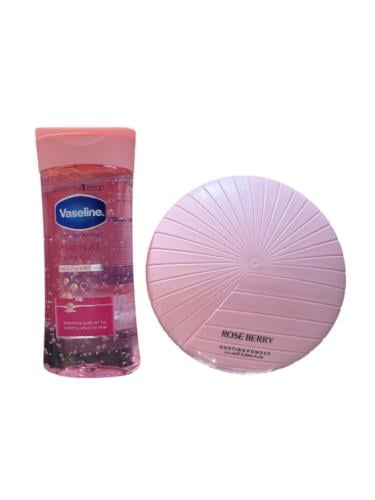 مجوعة العروس بودرة جسم وجل فازلين خلطة العروس