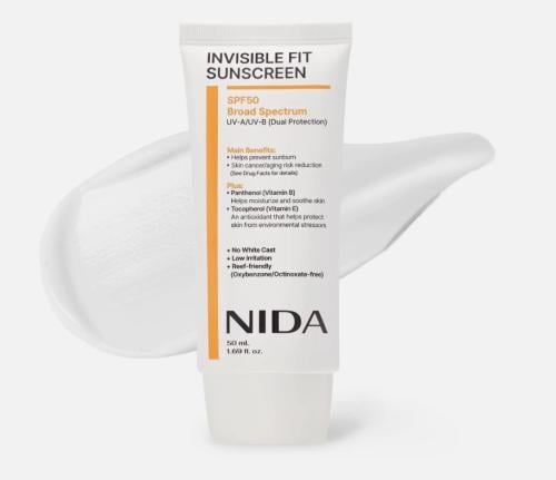 واقي شمس نيدا إنفيزيبل فيت SPF50 واسع الطيف بالبان...