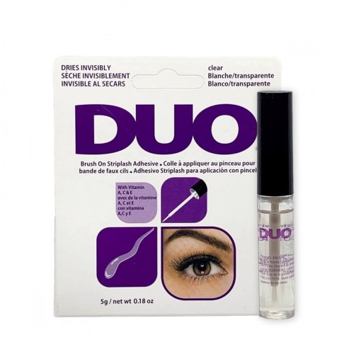 دو صمغ للرموش لون شفاف 5 جرام - Duo Brush On Strip...