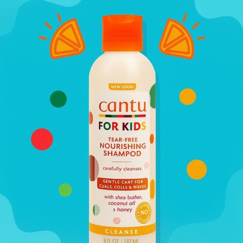 شامبو مغذي للأطفال بدون دموع بزبدة الشيا وجوز الهن...