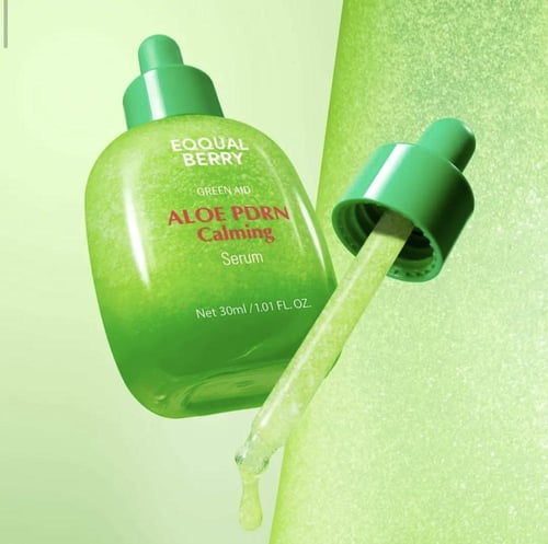 سيروم مهدّئ ومنعش للبشرة بخلاصة الألوفيرا ومكوّن P...