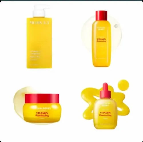 مجموعة فيتامين سي للإشراقة والتفتيح العميق – توحيد...