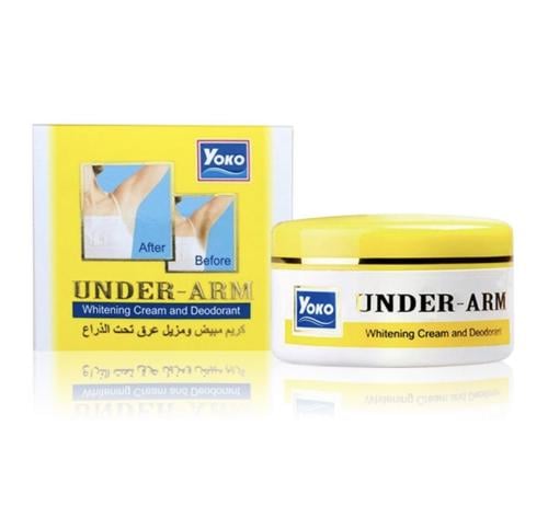 يوكو كريم مبيض ومزيل عرق تحت الذراع 50جرام