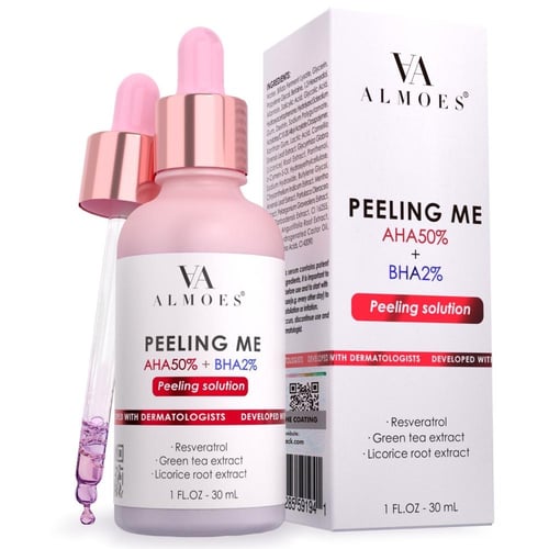 ALMOES PEELING ME الموس ، جذر عرق السوس، 50% AHA،...