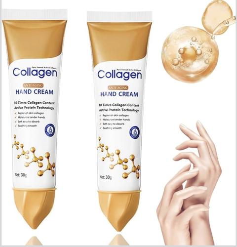 كريم كولاجين لليدين من SADOER – ترطيب عميق وشد الب...