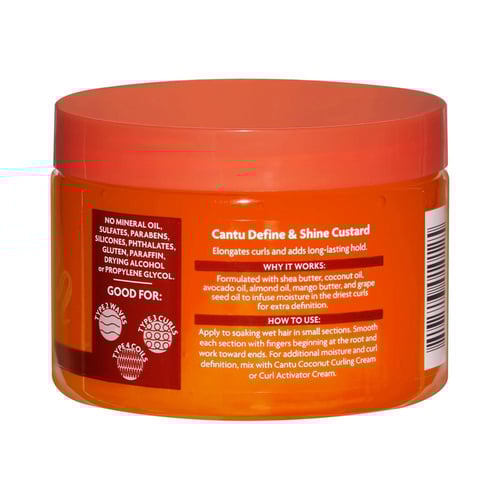 كاسترد تحديد ولمعان الشعر بزبدة الشيا من كانتو - 3...