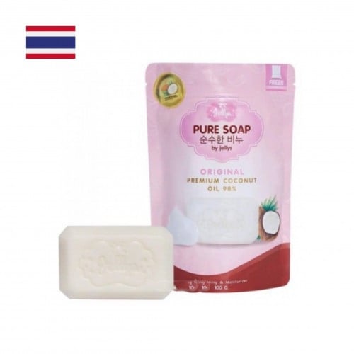 صابونة بيور بجوز الهند و الجلوتاثيون من جيليز - 10...