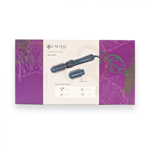 مصفف الشعر الاحترافي مع فرشتين قابله للتغيير ومحرك...