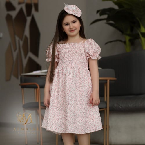 فستان ازهار صغيره كاجوال