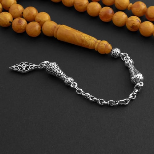 سبحة بكلايت عُثماني - اصفر كهرماني