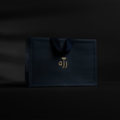 حذاء شرقي تطريز يدوي - رصاصي كحلي