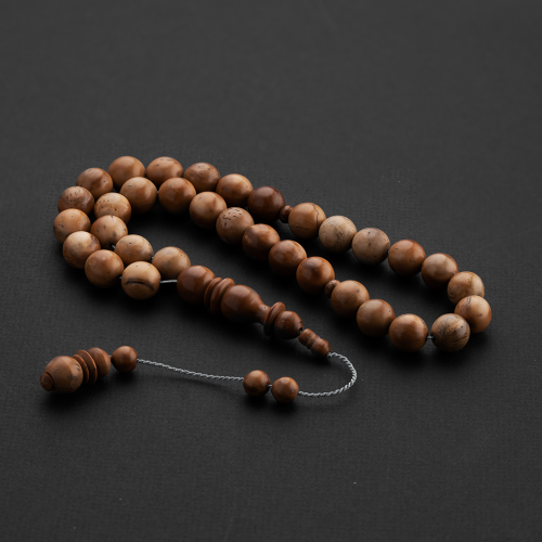 سبحة خشب الكوك دائري تمليكة - خشبي