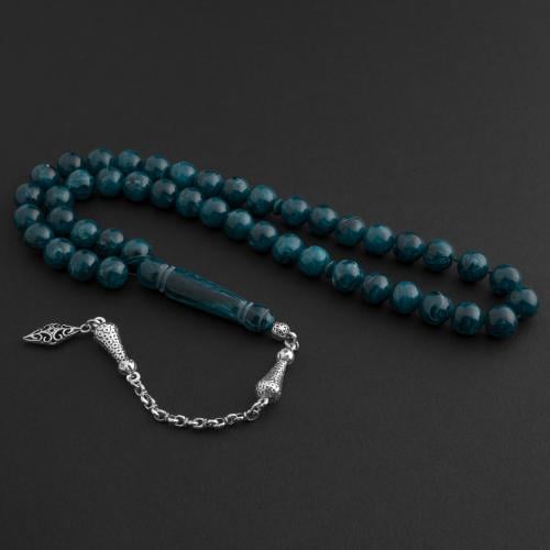 سبحة بكلايت عُثماني - تركواز رخامي