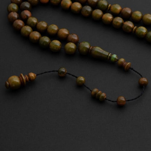 سبحة بكلايت بلجيكي تمليكة - زيتي متموج