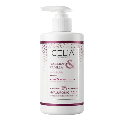 لوشن مرطب بالرمان والفانيلا