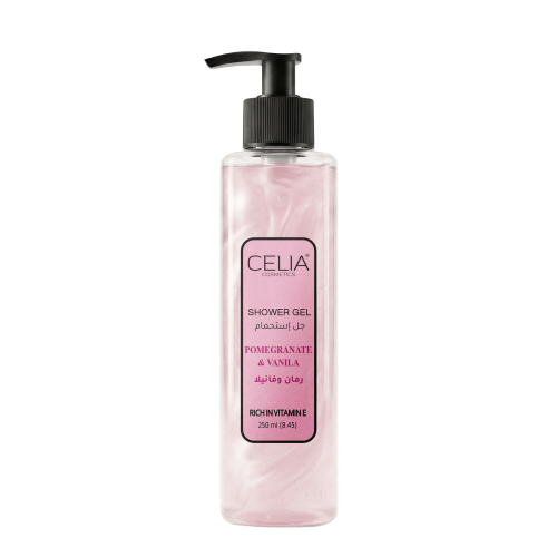 جل استحمام بالرمان والفانيلا