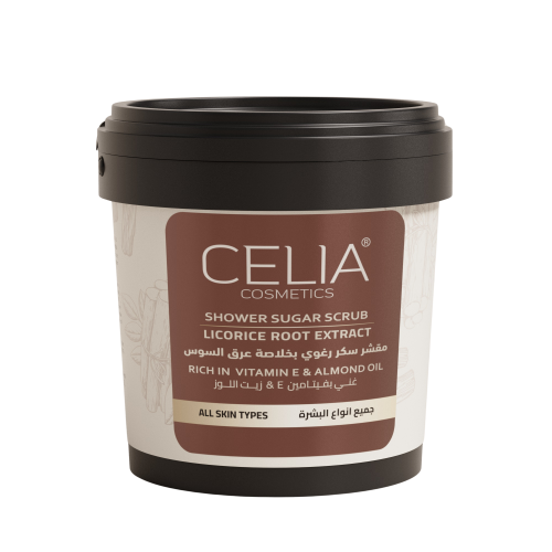 مقشر سكر رغوي بخلاصة عرق السوس