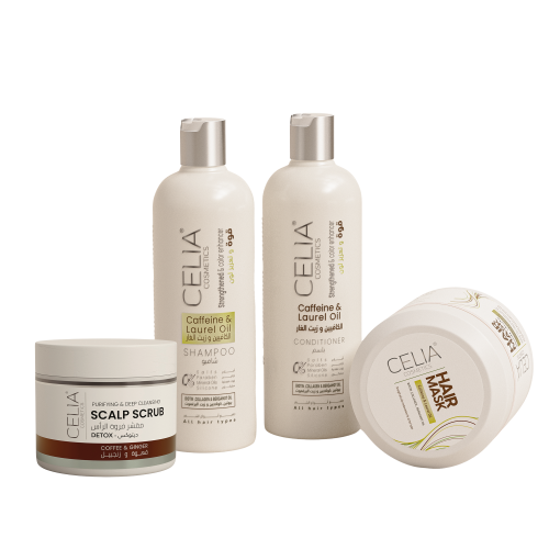 مجموعة القهوة وزيت الغار المتكاملة