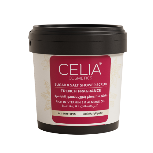 مقشر سكر رغوي بالعطور الفرنسيه