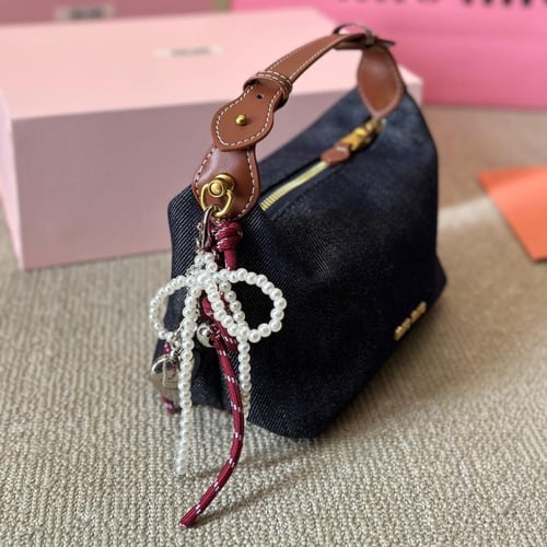 حقيبة ميو ميو دينيم