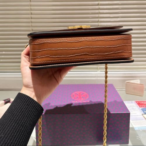 حقيبة توري بورش جلد / عدة الوان