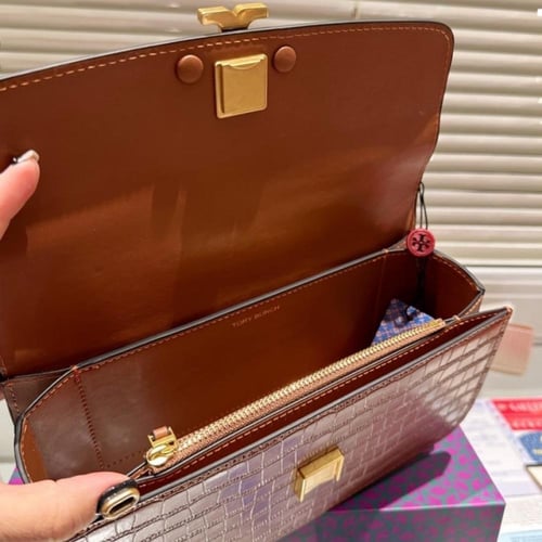 حقيبة توري بورش جلد / عدة الوان