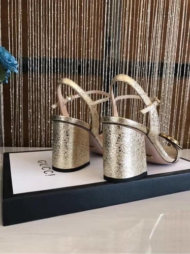 حذاء Gucci | ذهبي