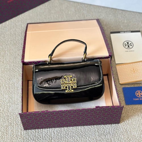 حقيبة توري بورش صغيرة لامع