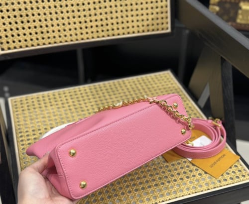 حقيبة لويس فيتون LV / وردي مقبض أبيض