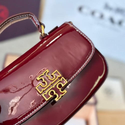 حقيبة توري بورش صغيرة لامع