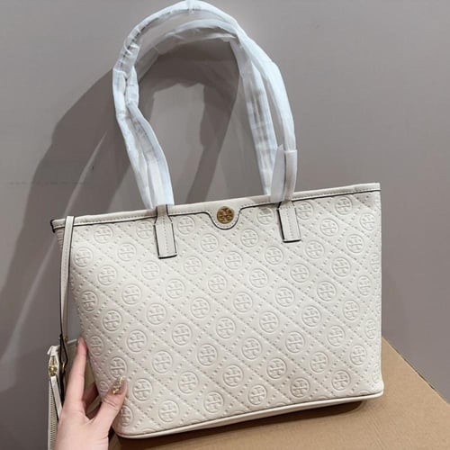 حقيبة توري بورش ابيض