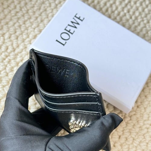 محفظة بطاقات من لويفي / أسود