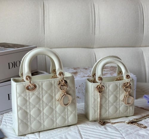 حقيبة ديور جلد لامع بعدة الوان