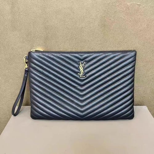 باوتش سان لوران ysl | أسود