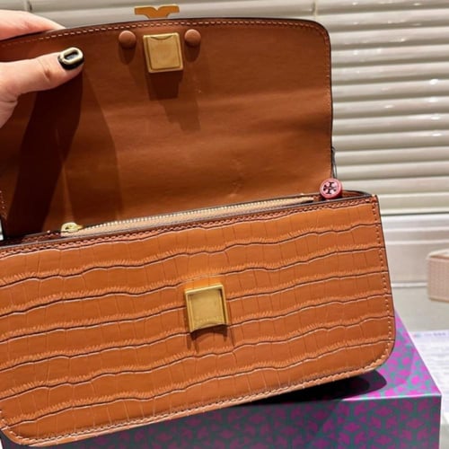 حقيبة توري بورش جلد / عدة الوان