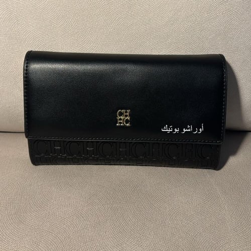 حقيبة كروس كارولينا هيريرا ch أسود