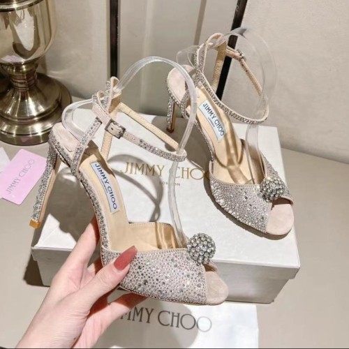 كعب جيمي شو كريستال