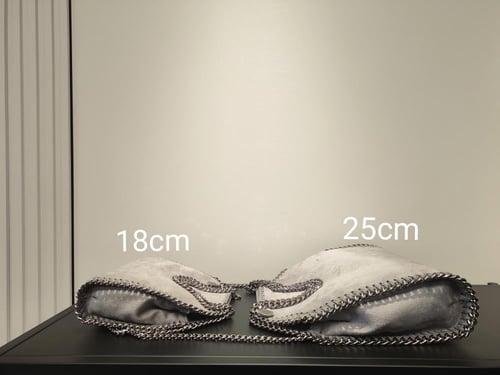 حقيبة ستيلا مكارتني| silver